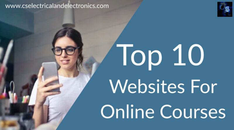 Websites for online courses