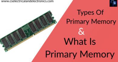 what is primary Memory