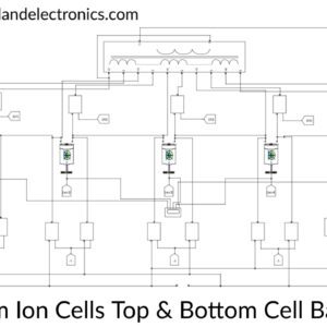 5 Lithium Ion Cells Top & Bottom Cell Balancing