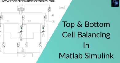 Top & Bottom Cell Balancing In Matlab Simulink