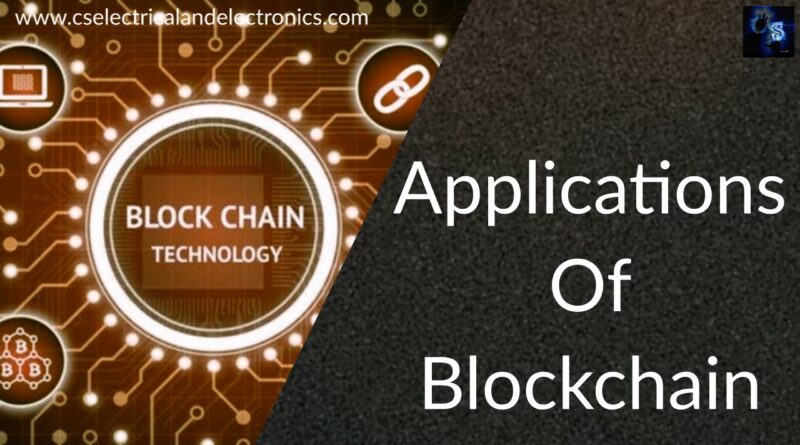 applications of blockchain