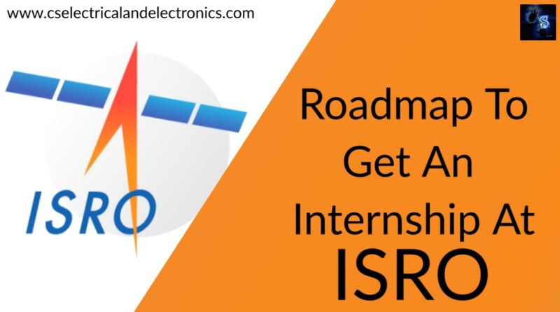 roadmap to get an internship at isro