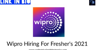 Wipro Hiring For Fresher