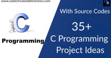 c Programming Project Ideas with source code