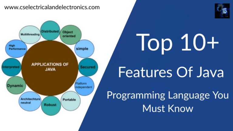 features of java programming language