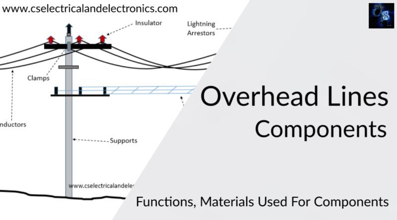 overhead lines components