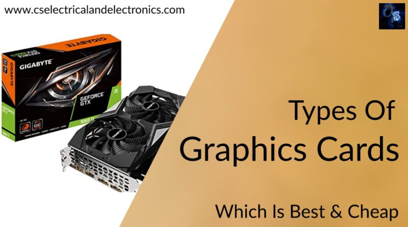 types of graphics cards