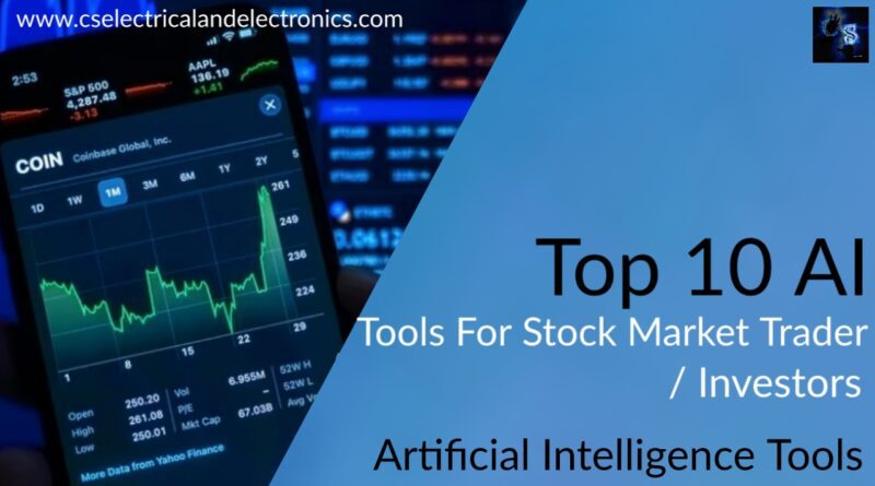 ai tools for stock market Traders, investors