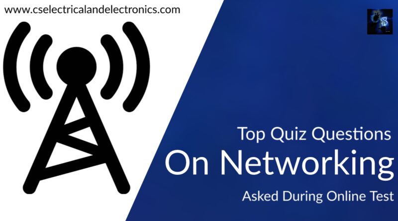 quiz questions on networking