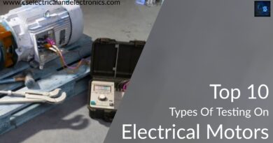 testing on electrical motors