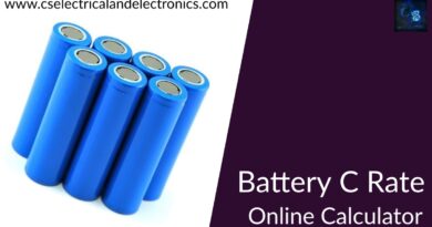 battery c rate online calculator