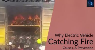 electric vehicle catching fire