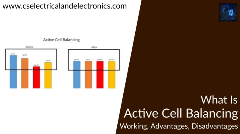 what is active cell balancing