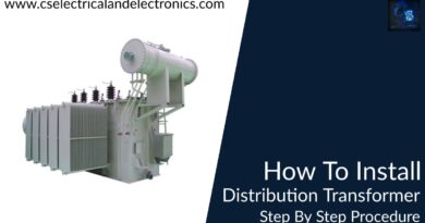 how to install distribution Transformer
