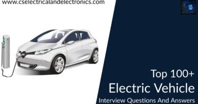 electric vehicle interview questions and answers