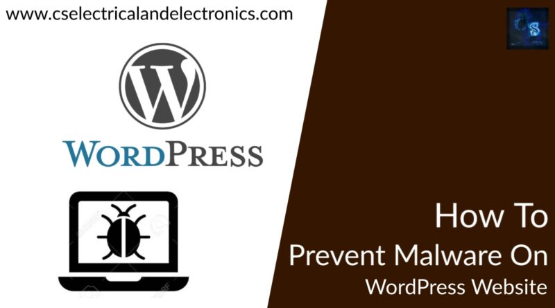 how to prevent malware on WordPress Website