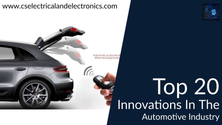 top 20 innovations In The automotive Industry