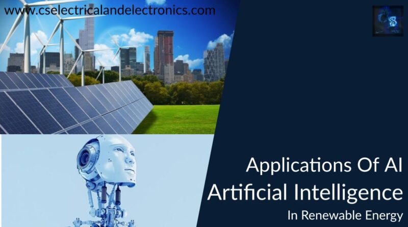 applications of ai artificial intelligence in renewable energy