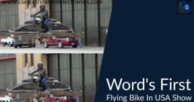 world first flying Bike In The show