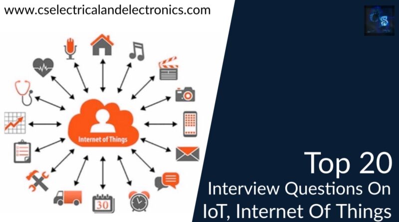interview Questions on IoT