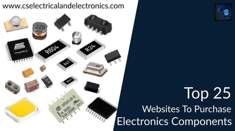 top 25 websites to purchase electronic components