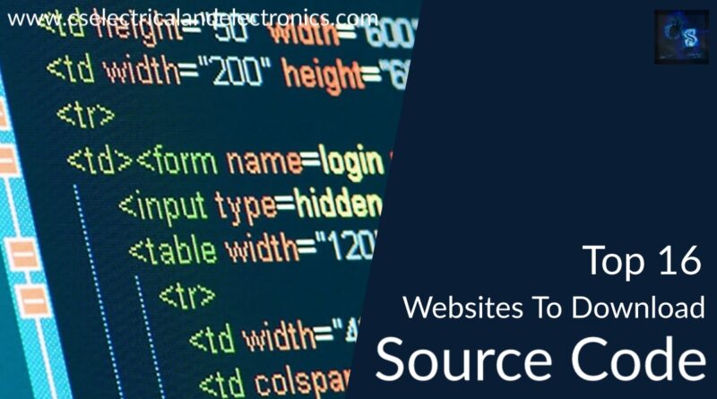 top 16 website to download source Code for free