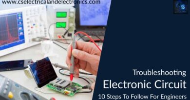 troubleshooting electronic Circuit