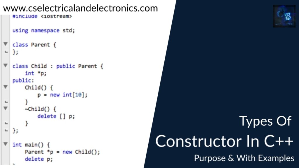 assignment constructor in c