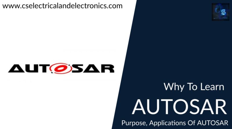 why to learn autosar