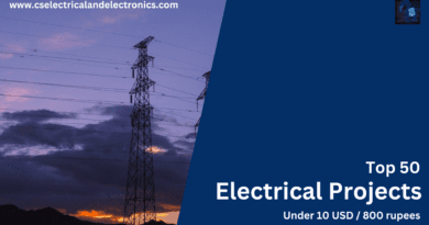 Top 50 Electrical Projects Under 10 USD800 rupees