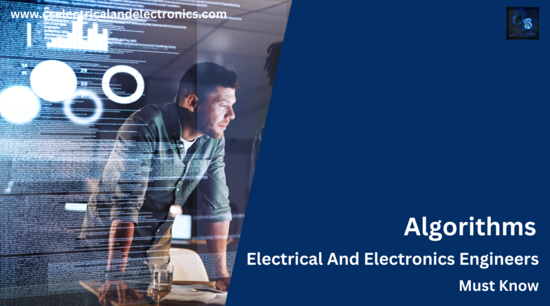 Algorithms Electrical And Electronics Engineers