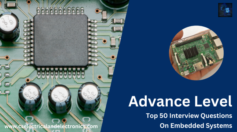 Advance Level Embedded Systems Interview Questions
