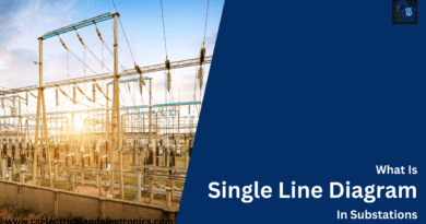Single Line Diagram In Substation