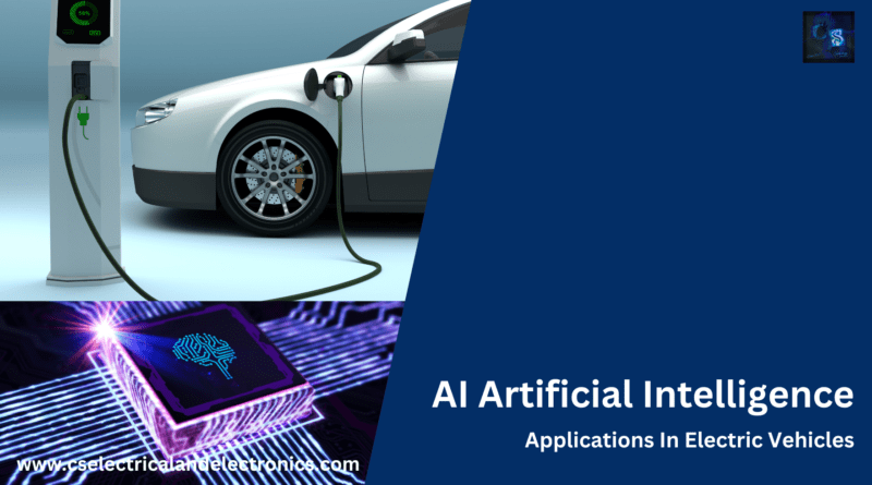 AI Artificial Intelligence Applications In Electric Vehicles