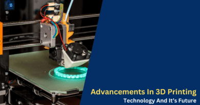 Advancements In 3D Printing Technology And It’s Future