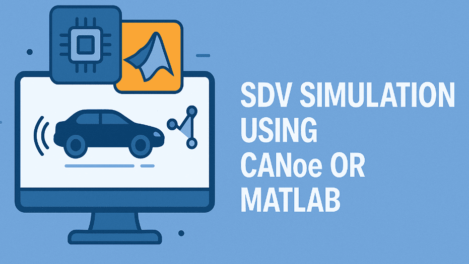 SDV Simulation using CANoe or MATLAB